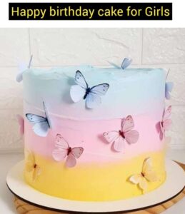 Happy Birthday Cake For Girls